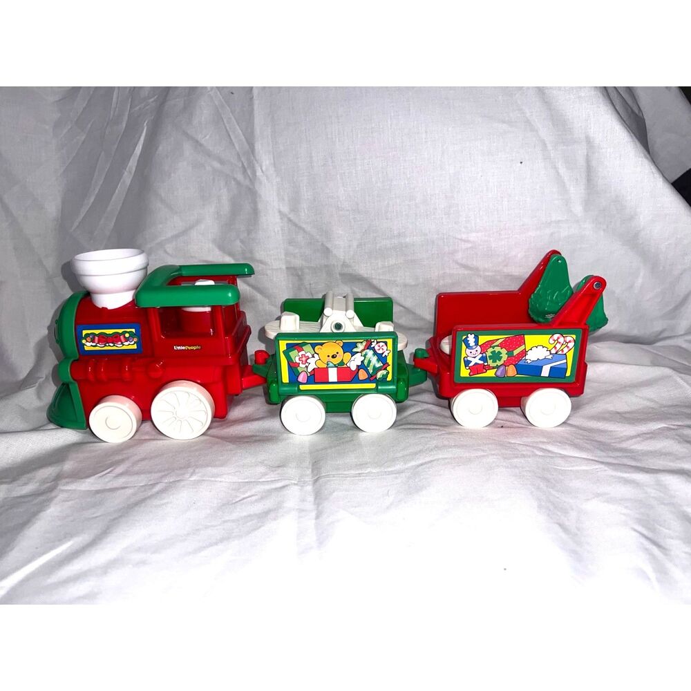 Fisher Price little people musical christmas train 2002